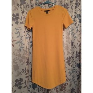 Yellow T-Shirt Dress